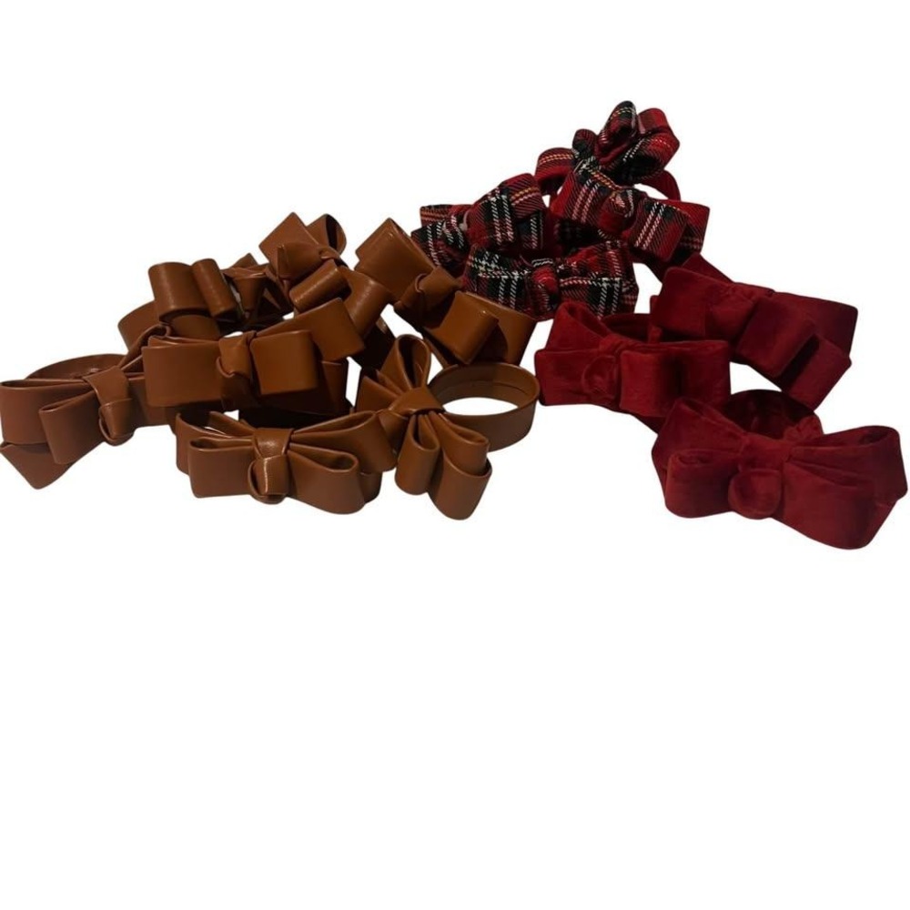 Formal Napkin Ring Bundle 3 Different Sets 14 Rings Total